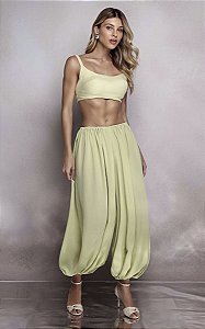 Calça Aladim Verde Lima