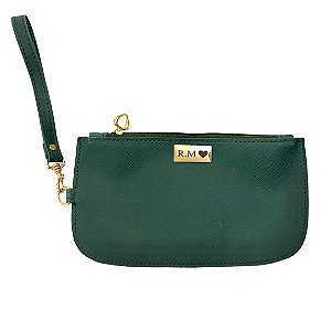Bolsinha Nina verde oliva personalizada