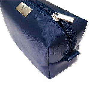 Necessaire Manu M azul marinho personalizada
