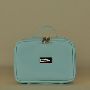 Maleta Laura P verde água personalizada