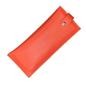 Porta óculos Duda laranja personalizado