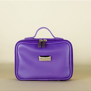 Maleta Laura P roxa personalizada
