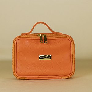 Maleta Laura P laranja personalizada
