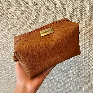 Necessaire Manu M caramelo personalizada