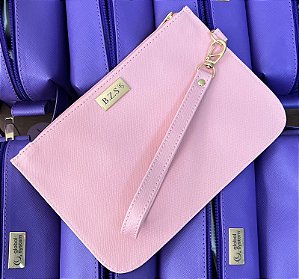 Clutch Natalia rosa blush personalizada