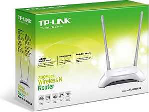 ROTEADOR WIRELESS 300 MBPS 2 ANTENAS TL-WR840N-W