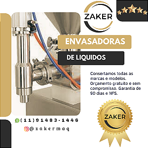 Assistência técnica, Conserto de Envasadoras de produtos todas as marcas e modelos.