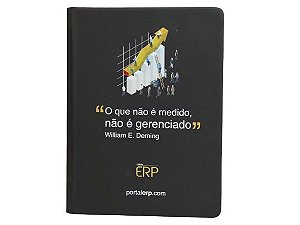 Moleskine "O que não é medido, não é gerenciado"