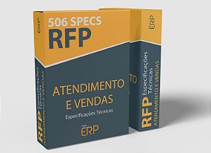 RFP Atendimento e Vendas | Especificações técnicas Vendas e Atendimento | 506 specs
