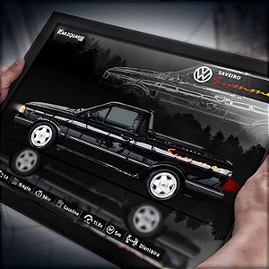 Quadro Volkswagen Saveiro Summer 97 - Coleção: Special SideView