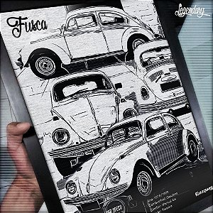 Quadro Volkswagen Fusca 78/79 - Coleção: Legendary