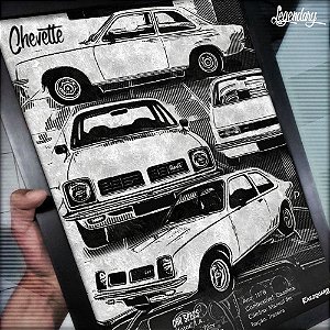 Quadro Chevrolet Chevette 1978 - Coleção: Legendary