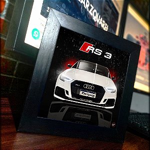 Quadrinho Audi RS3 - Coleção: Midnight