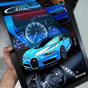 Quadro Bugatti Chiron - Coleção: Special
