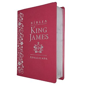 Bíblia De Estudo King James Atualizada Grande Pink
