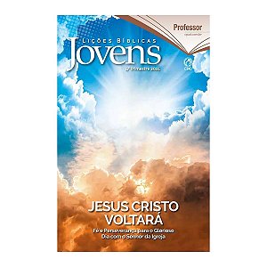 Revista Lições Bíblicas Jovens Profº 4º Trimestre de 2021