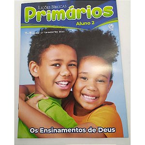 Lições Bíblicas Primario 2° Trimestre Aluno CPAD