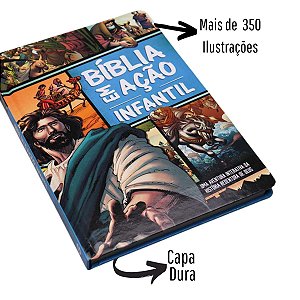 Bíblia em Ação Infantil - Em Quadrinhos 16x23 - Capa Dura