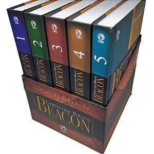Comentário Bíblico Beacon 5 Volumes Antigo Testamento (Brochura) CPAD