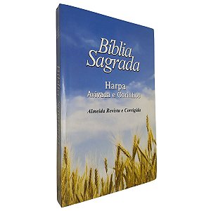 Bíblia Evangelismo Com Harpa e Corinhos ARC Capa Brochura Trigo - CPP