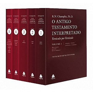 O Antigo Testamento Interpretado - 5 Volumes Champlin
