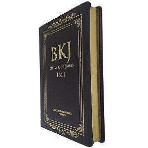 Bíblia King James 1611 Concordância Standard  Preta BV