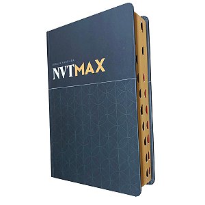 Bíblia NVT Max Class Índice - Letra Grande - Mundo Cristão