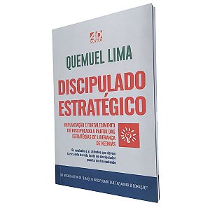 Livro Discipulado Estratégico - Quemuel Lima - Ad Santos