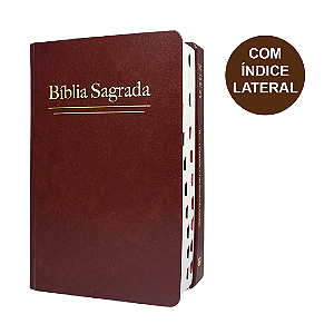 Bíblia Sagrada ARC Luxo | Grande Índice Telha | Geográfica