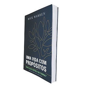 Livro Uma Vida Com Propósitos Inclui Guia de Estudos | Editora Vida