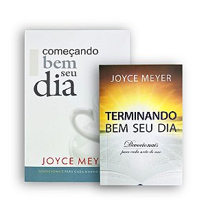 Kit Começando Bem Seu Dia e Terminando Bem seu Dia | Joyce Meyer