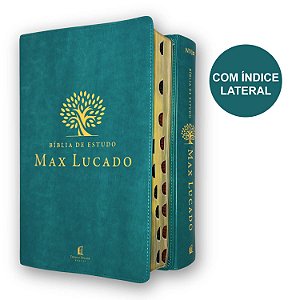 Bíblia De Estudo Max Lucado | Verde Índice | Nvi Grande
