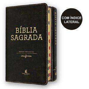 Bíblia ACF Couro Soft Couro Preta | Índice | Thomas Nelson