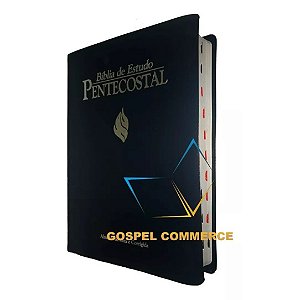 Bíblia de Estudo Pentecostal - Com Índice Grande Azul - Cpad