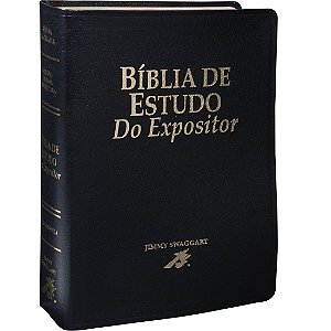 Bíblia De Estudo Do Expositor - Jimmy Swaggart Preta - Sbb