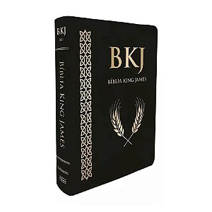 Bíblia King James 1611 Super Luxo - Letra Ultra Gigante Preta - Bv Books