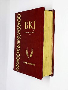 Bíblia De Estudo King James 1611 - Marrom - BV Books