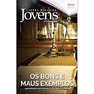 Revista Lições Bíblicas Jovens Aluno 4º Trimestre de 2020