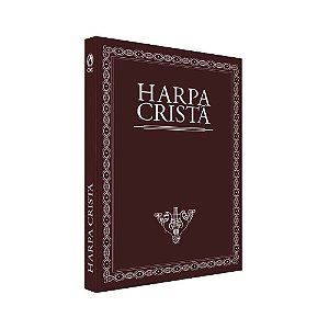 Harpa Cristã Popular 16x12 Marrom Letra Grande - CPAD