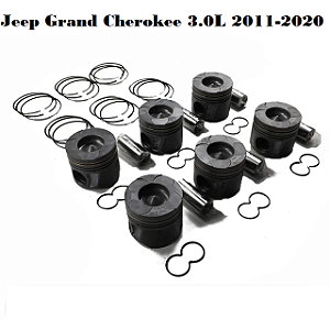Pistão STD Com Aneis do  Jeep Grand Cherokee 3.0L 2011-2019