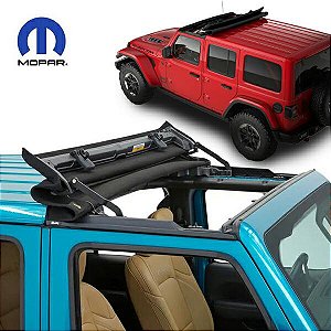 Capota Teto Sunrider Jeep Wrangler JL JLU e Gladiator JT 19-25 - Mopar