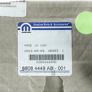 Par amortecedor Jeep Grand Cherokee 3.6L 3.0L 2011-2021 68084449AB