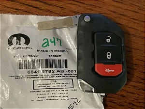 Chave Presencial Jeep Gladiator JT 2019-2026 Mopar 68416782AC