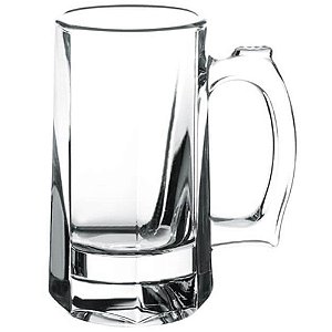 Caneca de Chopp 300ml Vidro Temperado Pasabahce