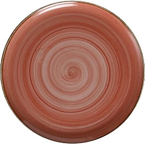 Prato de Porcelana Raso 27cm Artisan Salmon Vajillas Corona
