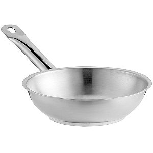 Panela Inox Cônica Fundo Triplo 3,4 Litros Zahav 24cm