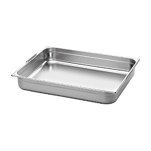 Cuba Gastronômica GN 1/1 com Alça 100mm Inox 201 Zahav