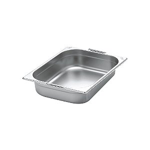 Cuba Gastronômica GN 1/2 com Alça 65mm Inox 201 Zahav