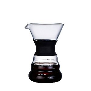 Cafeteira Francesa Vidro Borosilicato 600ml Zahav Glass