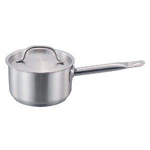 Panela Inox Fundo Triplo 3,3 Litros Caçarola Zahav Inox 20cm